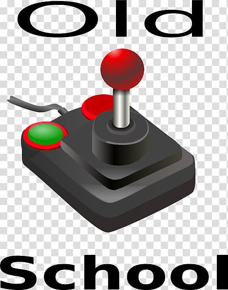 Joystick Game Controllers Video Games Atari 2600, old school funk transparent background PNG clipart