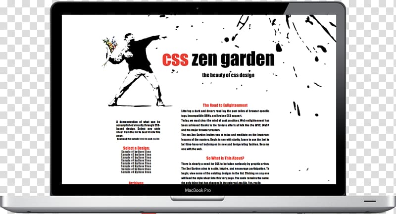 Responsive web design CSS Zen Garden Cascading Style Sheets, design transparent background PNG clipart