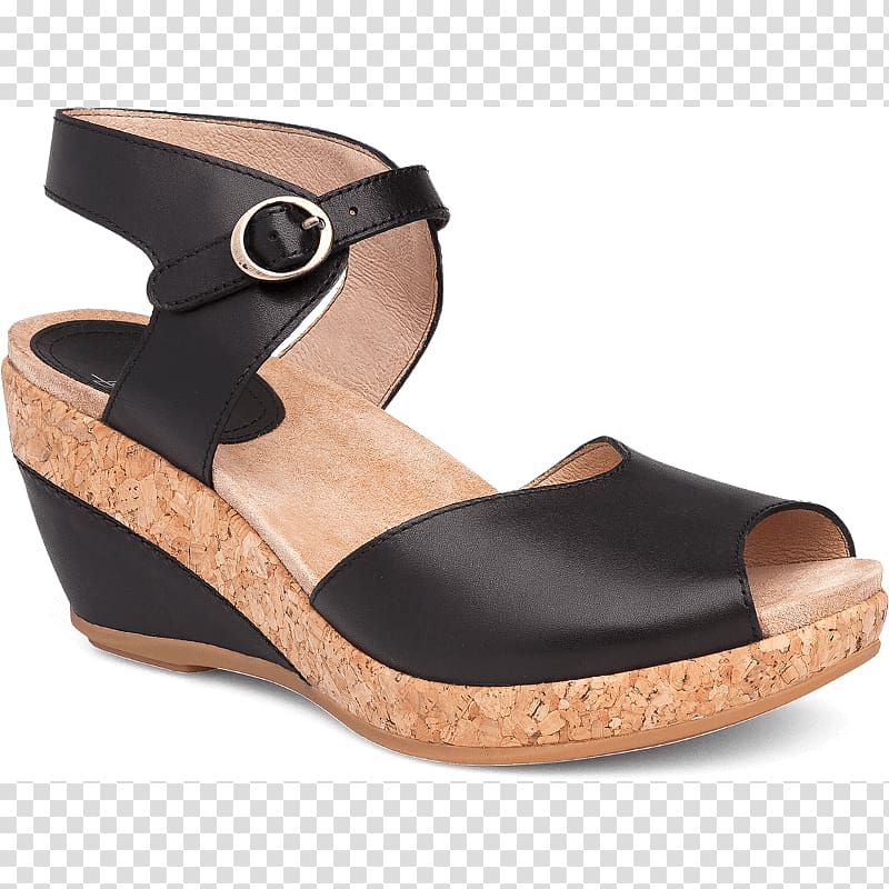 Sandal Leather Wedge Shoe Dansko Women\'s Vera, sandal transparent background PNG clipart