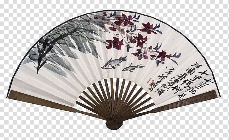 Hand fan China, Chinese fan fan transparent background PNG clipart