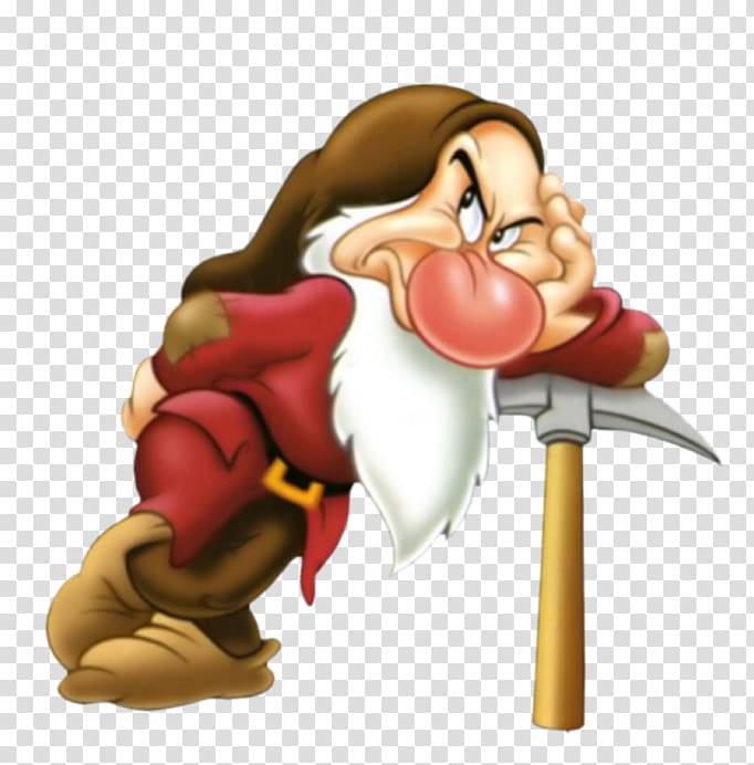 Seven Dwarfs Grumpy Dopey Sneezy, Dwarf transparent background PNG clipart