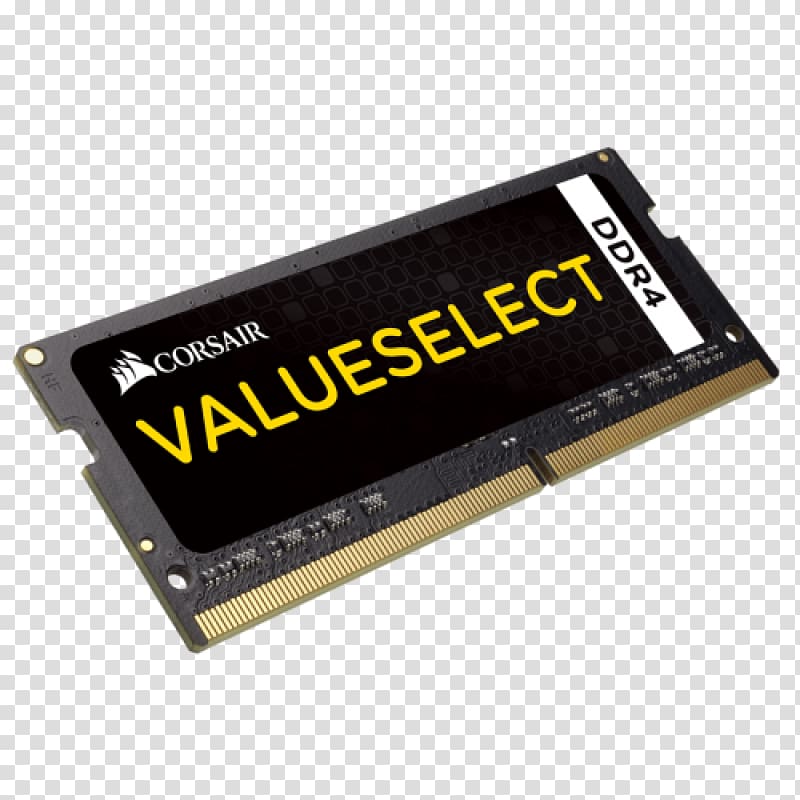 Flash memory DDR4 SDRAM SO-DIMM Computer data storage, ddr4 transparent background PNG clipart