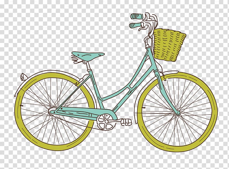 : Transportation Bicycle Cycling , Vintage Bicycle transparent background PNG clipart