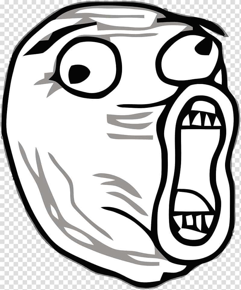 Rage comic Trollface Internet meme Internet troll, meme transparent  background PNG clipart