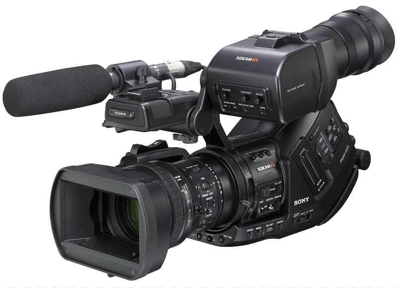 Video camera Sony PMW-EX1 XDCAM, Video Camera transparent background PNG clipart