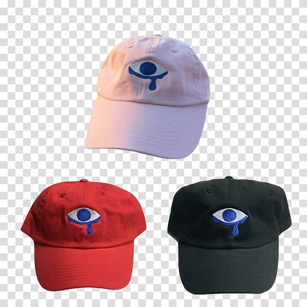 Baseball cap T-shirt Hoodie Hat Clothing, embroidery eye transparent background PNG clipart