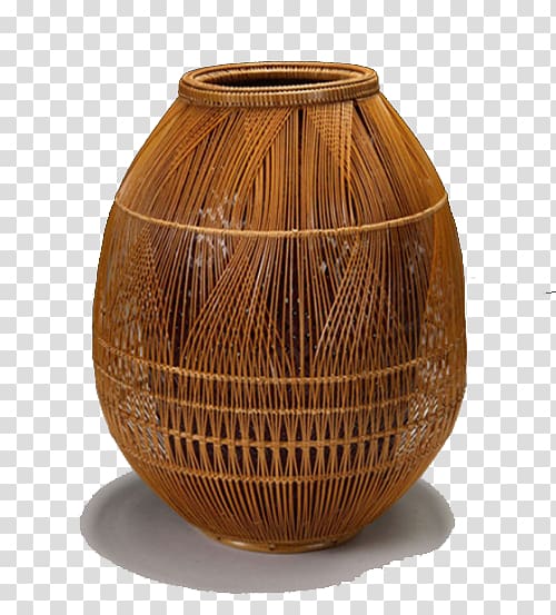 Japan Basket weaving Bamboo, Bamboo craft transparent background PNG clipart