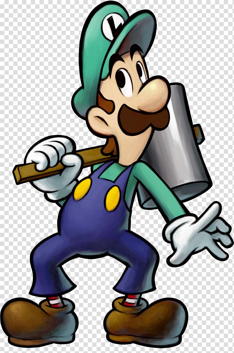 Mario & Luigi: Superstar Saga Mario & Luigi: Bowser\'s Inside Story Super Mario Bros. Mario & Luigi: Dream Team, luigi transparent background PNG clipart