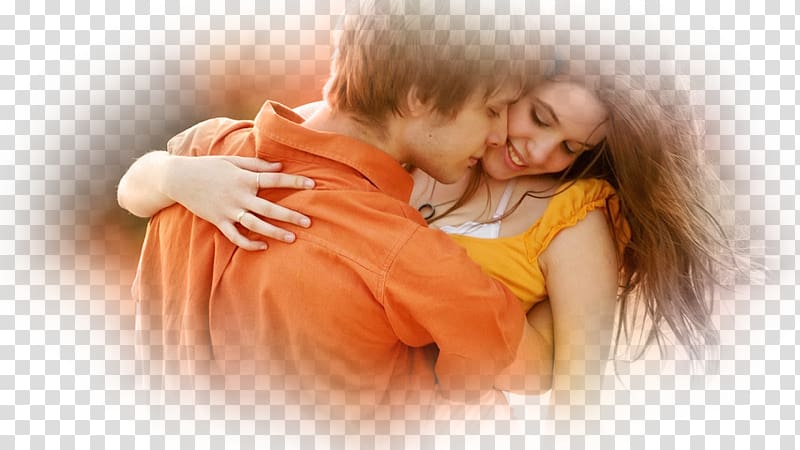 Romance Free love Kiss couple, kiss transparent background PNG clipart