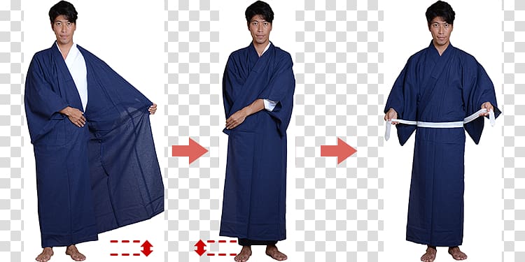 Robe Yukata Kimono Obi Clothing, japan kimono transparent background PNG clipart
