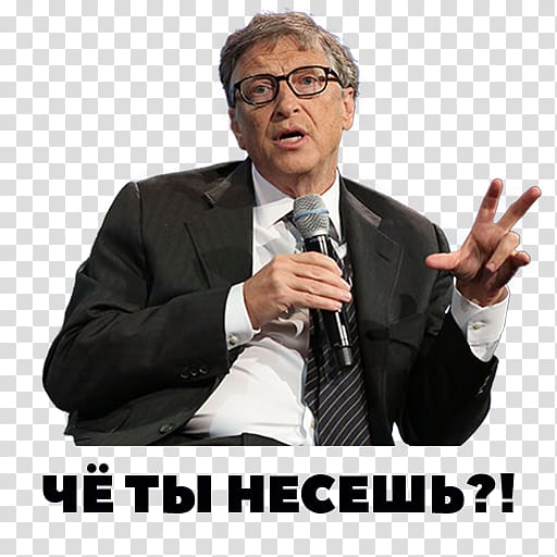 Bill Gates YouTube Motivational speaker Sticker , bill gates transparent background PNG clipart