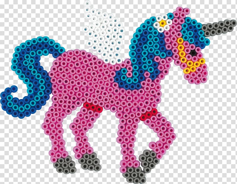 Bead Horse Craft Plastic Pattern, beads transparent background PNG clipart