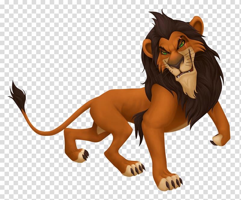 Kingdom Hearts II Scar Simba Kingdom Hearts: Chain of Memories Mufasa, k brother king transparent background PNG clipart