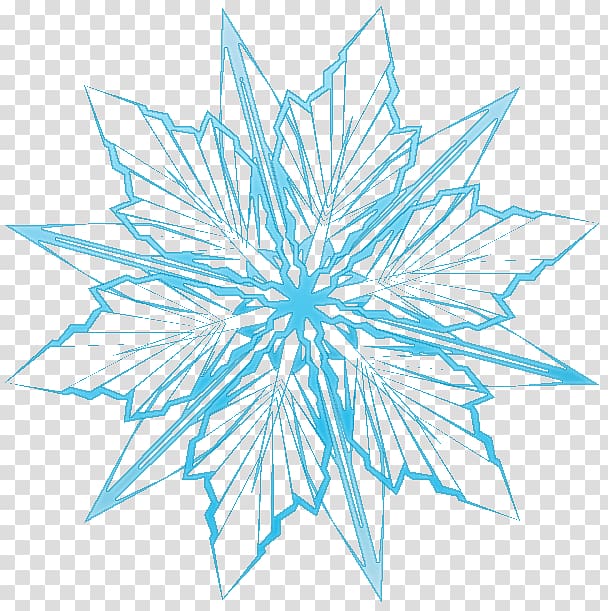 snowflake illustration, Elsa Anna Olaf , Snowflakes transparent background PNG clipart