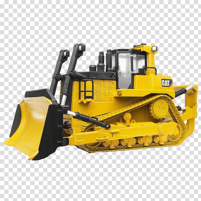 Caterpillar Inc. Bulldozer Backhoe loader Excavator Toy, bulldozer transparent background PNG clipart