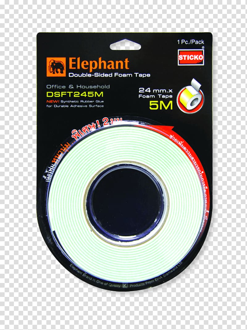 Adhesive Polyurethane Elephantidae Meter Material, corrugated tape transparent background PNG clipart