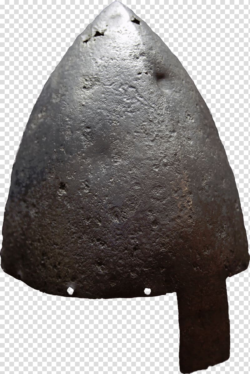 gray stone arrow head, Nasal Helmet transparent background PNG clipart