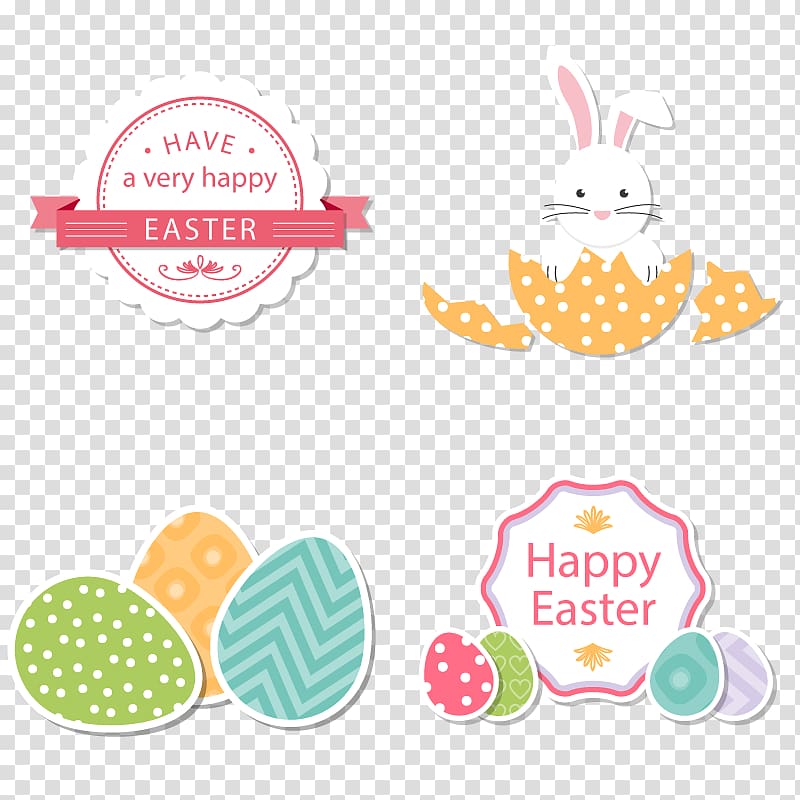 Easter Bunny Easter egg , Easter transparent background PNG clipart