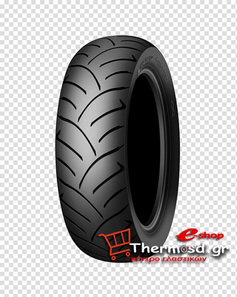 Scooter Motorcycle Tires Dunlop Tyres, scooter transparent background PNG clipart