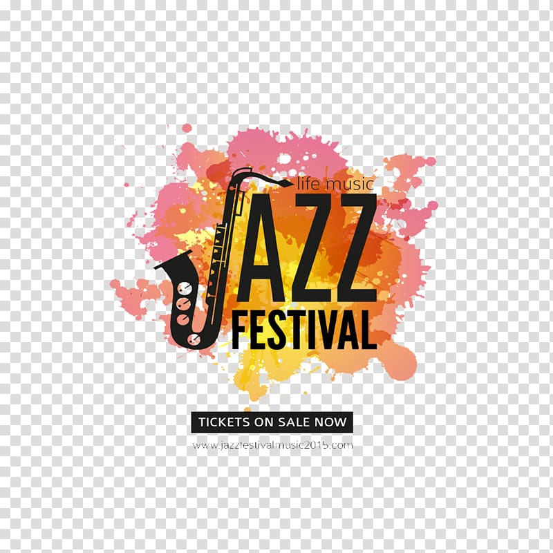 New Orleans Jazz & Heritage Festival Montreux Jazz Festival Poster, Saxophone transparent background PNG clipart