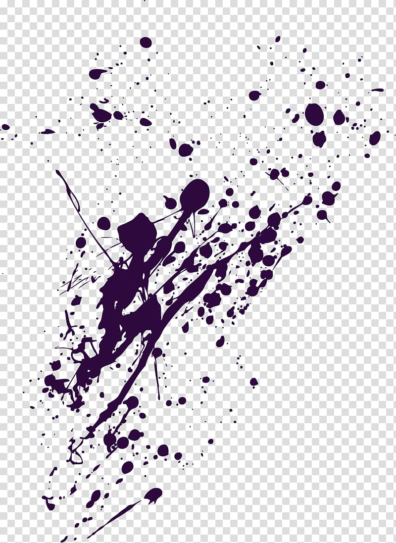 abstract purple water drop transparent background PNG clipart