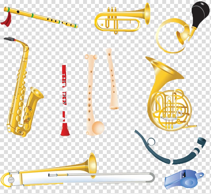 Brass instrument Woodwind instrument Musical instrument, Musical Instruments transparent background PNG clipart
