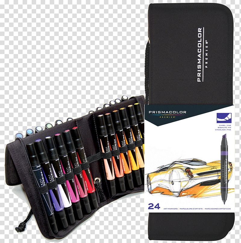 Prismacolor Artist Marker pen Fine art, design transparent background PNG clipart