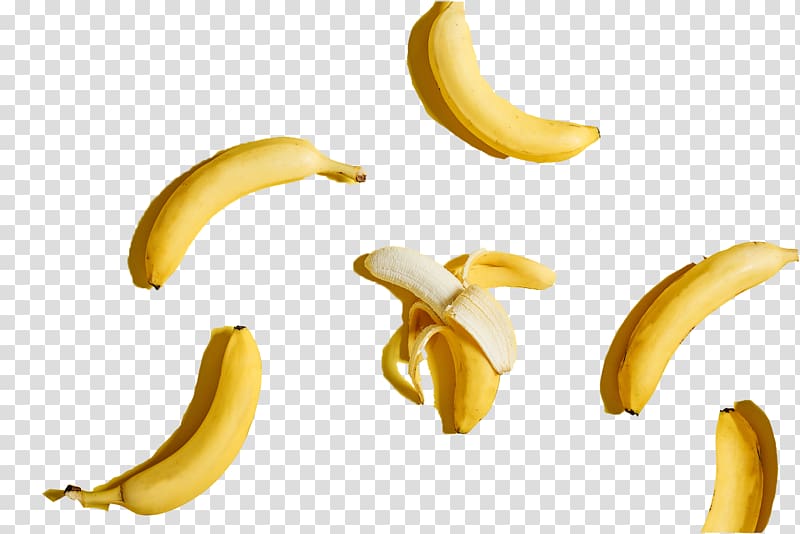 Banana Food Peel, Delicious banana transparent background PNG clipart