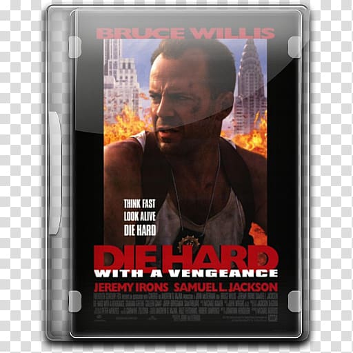 Jeremy Irons Die Hard with a Vengeance John McClane Die Hard film series, die hard transparent background PNG clipart