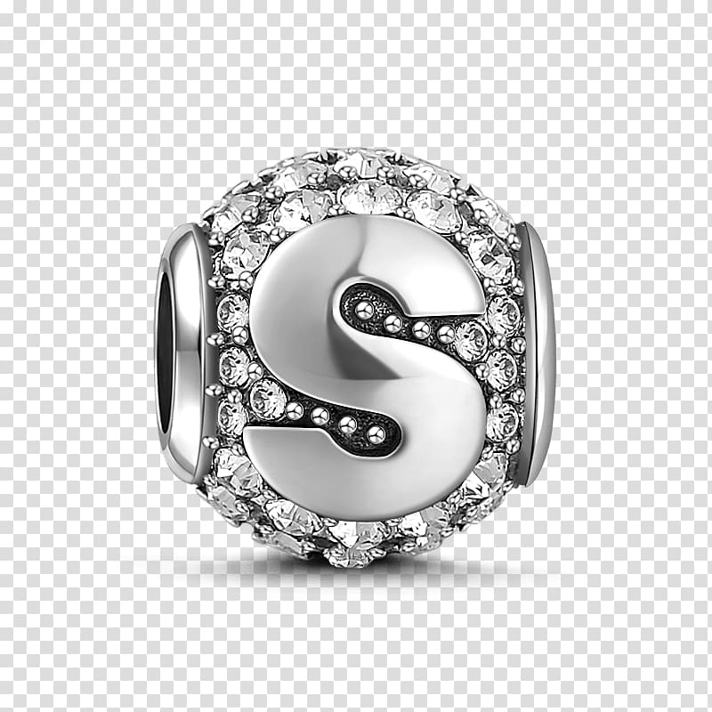 Charm bracelet Silver Jewellery Charms & Pendants, silver transparent background PNG clipart