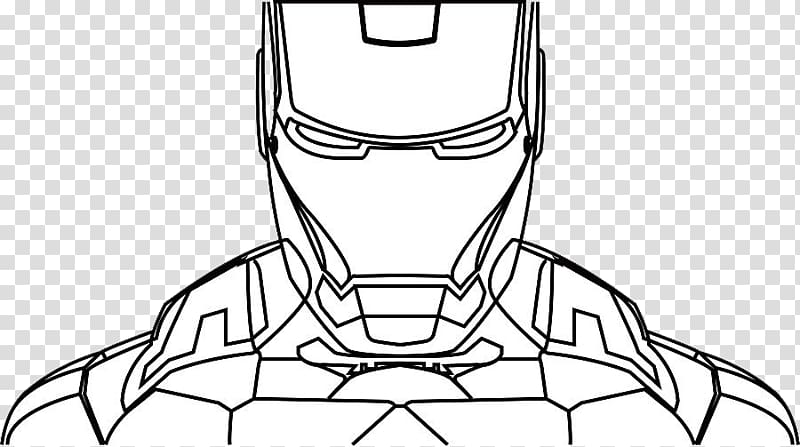 Marvel Iron-Man illustration, Iron Man Painting Cartoon Sketch, Iron Man Avatar transparent background PNG clipart