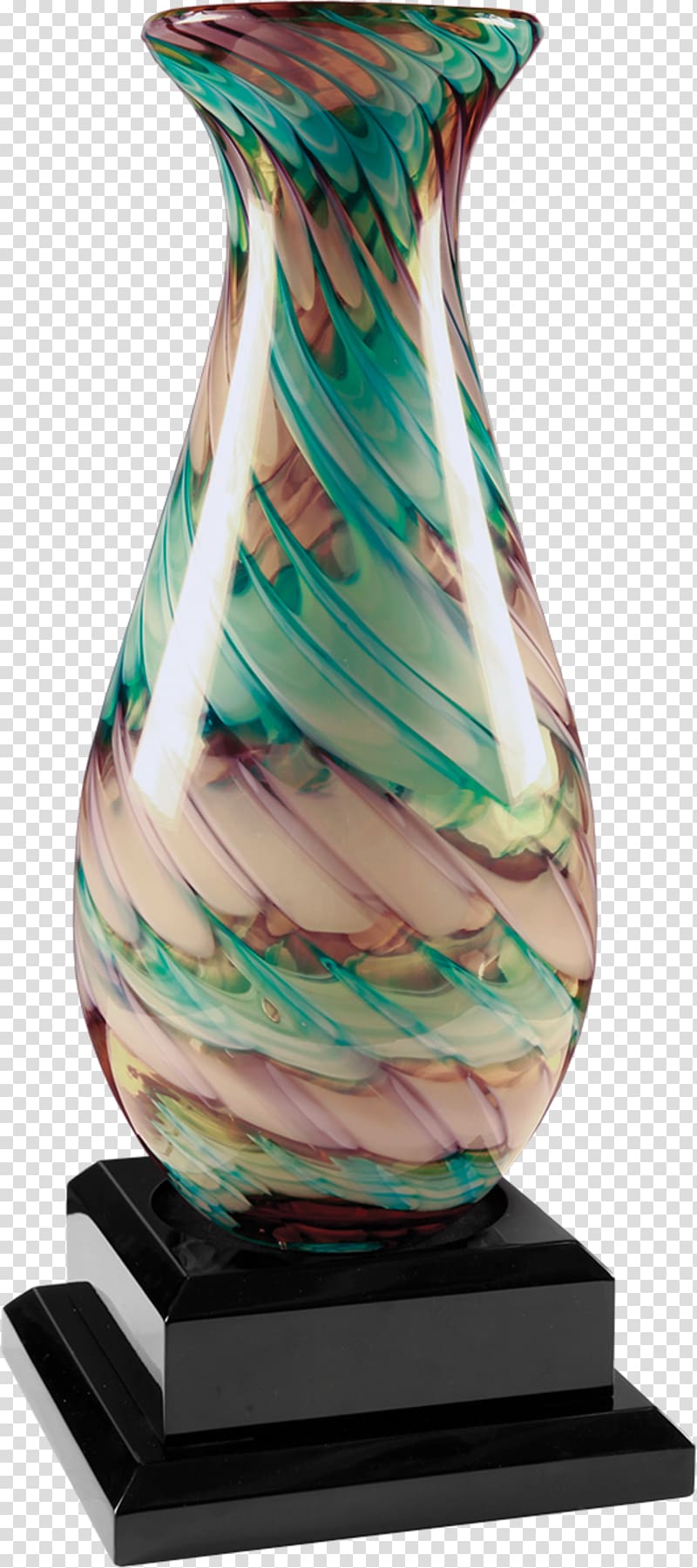 Glass engraving Vase Commemorative plaque Award, glass vase transparent background PNG clipart