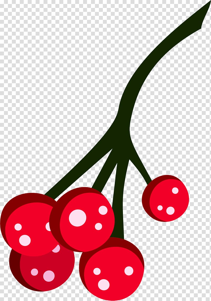 Cherry Fruit , Simple red cherry transparent background PNG clipart