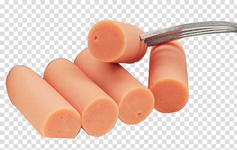 Sausage Churrasco Hot dog Ham Barbecue, sausage transparent background PNG clipart