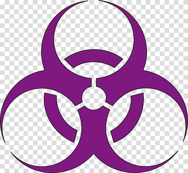 Biological hazard Symbol , Fallout transparent background PNG clipart