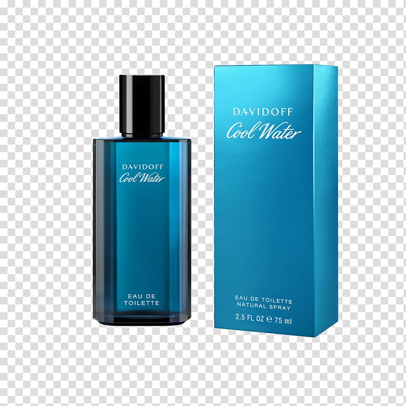 Cool Water Eau de toilette Perfume Davidoff Aftershave, perfume transparent background PNG clipart