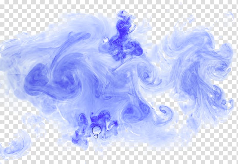 white and purple illustration, Blue Smoke Color , smoke transparent background PNG clipart