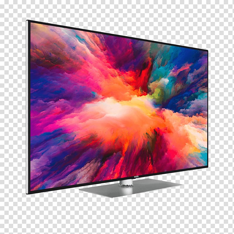 4K resolution LED-backlit LCD Television Vestel Smart TV, konveyÃ¶r sistemleri transparent background PNG clipart