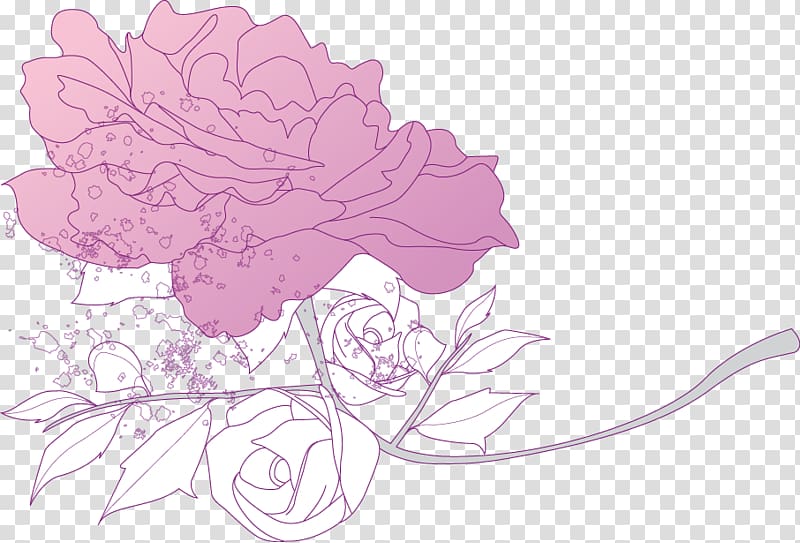 CorelDRAW Pixel , Floral decoration transparent background PNG clipart