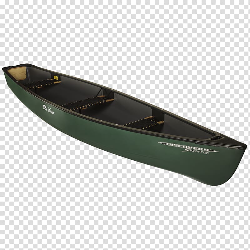 Old Town Canoe Stern Boat Fishing, boat transparent background PNG clipart