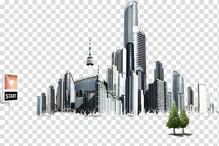 of buildings, Building Materials Architectural engineering, city ​​building transparent background PNG clipart