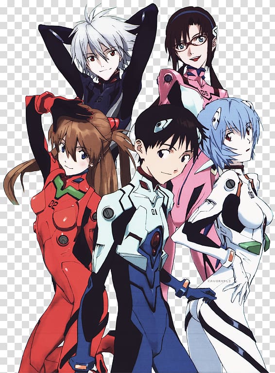 Rei Ayanami Asuka Langley Soryu Shinji Ikari Kaworu Nagisa Mari Illustrious Makinami, tokyo ravens transparent background PNG clipart