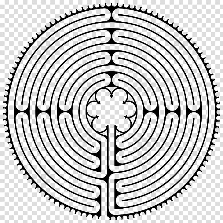 Labyrinth Theseus Australian Centre for Christianity and Culture Maze Chartres Cathedral, Chartres transparent background PNG clipart