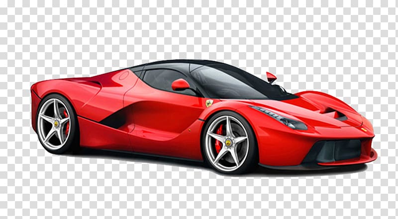 red sports car, 2015 Ferrari LaFerrari Ferrari 812 Superfast McLaren P1 Car, ferrari transparent background PNG clipart