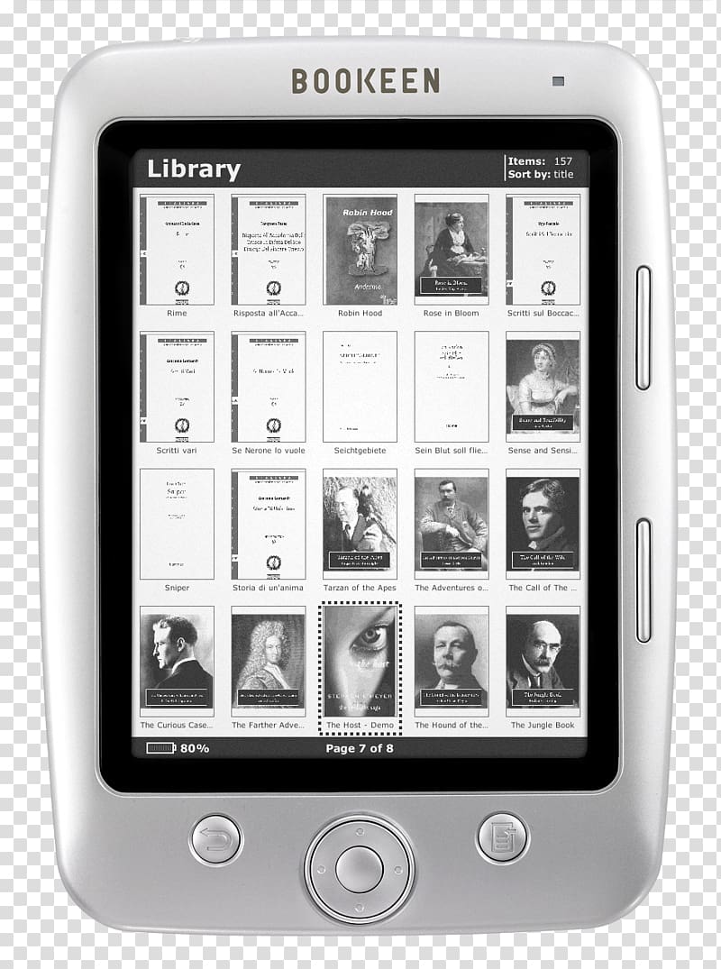 Feature phone Comparison of e-readers Amazon.com Sony Reader, book transparent background PNG clipart