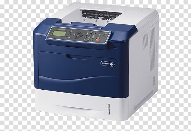 XEROX 4622/DN Up to 65 ppm Monochrome Laser Printer Xerox Phaser 4620DN Laser printing, printer transparent background PNG clipart