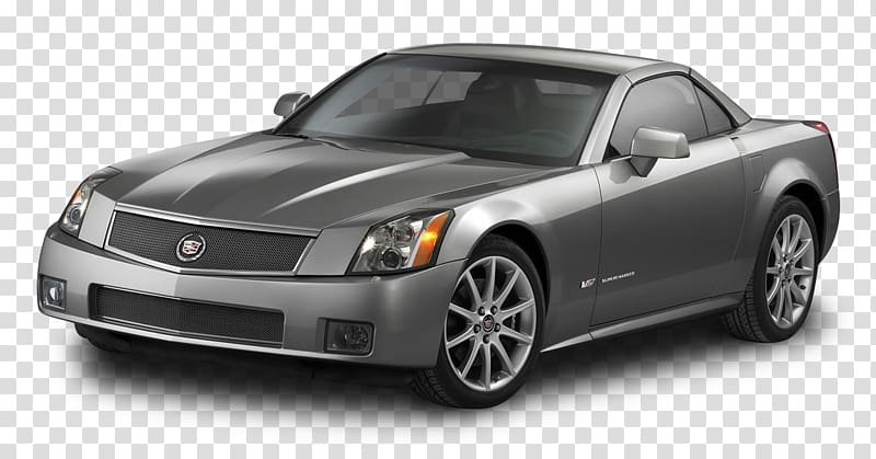 2006 Cadillac XLR-V 2007 Cadillac XLR-V 2008 Cadillac XLR-V 2005 Cadillac XLR 2009 Cadillac XLR, Cadillac XLR,V gray car transparent background PNG clipart