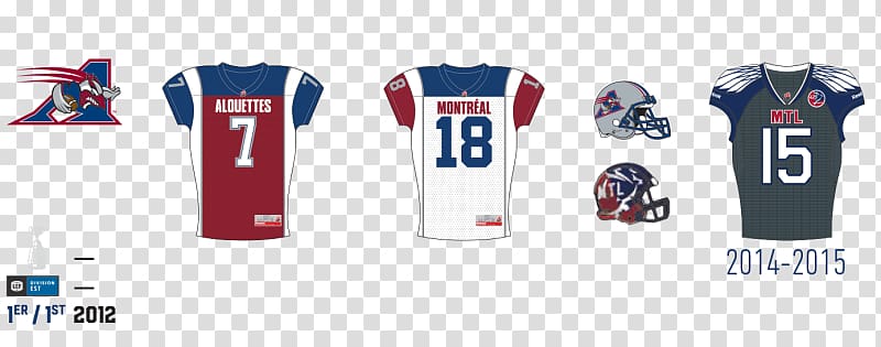 Sports Fan Jersey T-shirt Protective gear in sports Logo, montreal alouettes transparent background PNG clipart