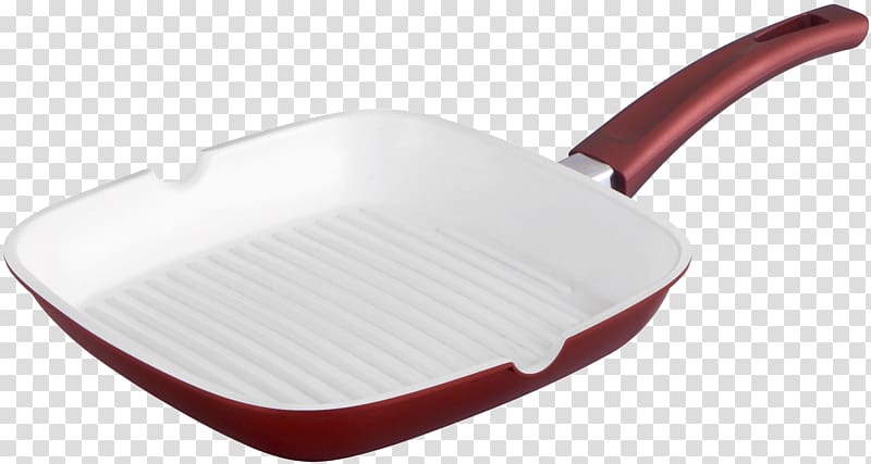 Frying pan Barbecue Ceramic Product Cookware, ceramic non stick frying pan transparent background PNG clipart