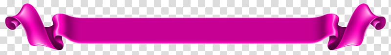 pink ribbon illustration, Banner , Long Pink Banner transparent background PNG clipart